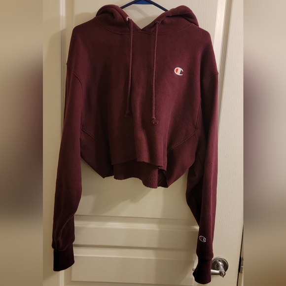Champion Reverse Weave Cropped Hoodie - Picture 3 of 5